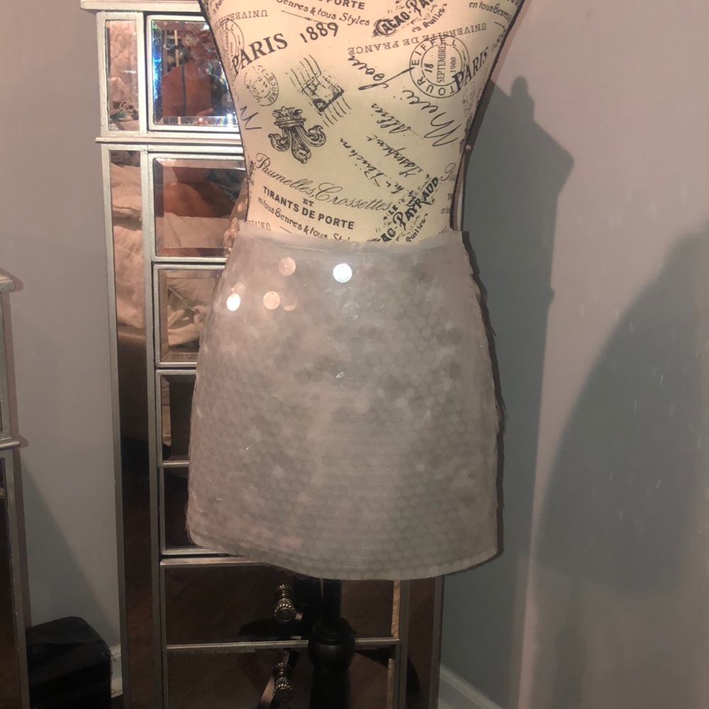 Rachel Roy sequin skirt